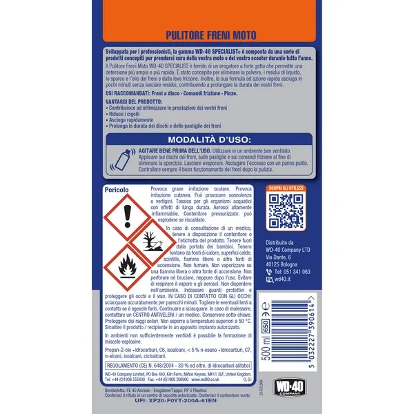 WD-40 Pulitore Freni 500 ml