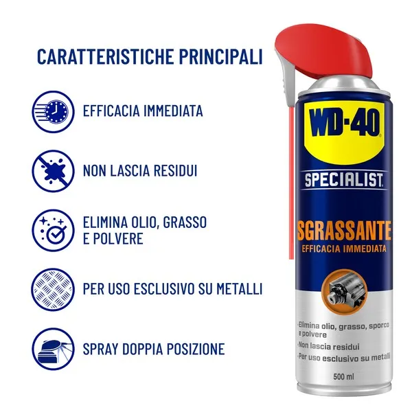 WD-40 Sgrassante efficacia immediata 500 ml
