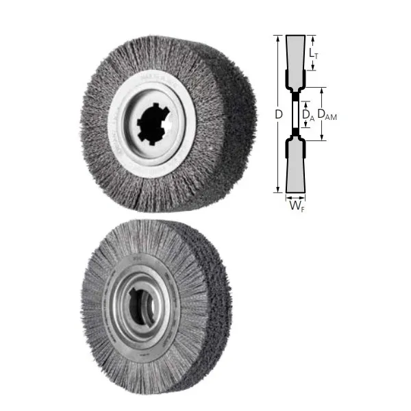 Spazzole a disco PFERD RBU spazzole da sbavo ST