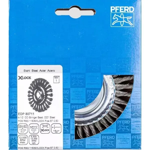 Spazzole a disco PFERD RBG pipeline Lock ST