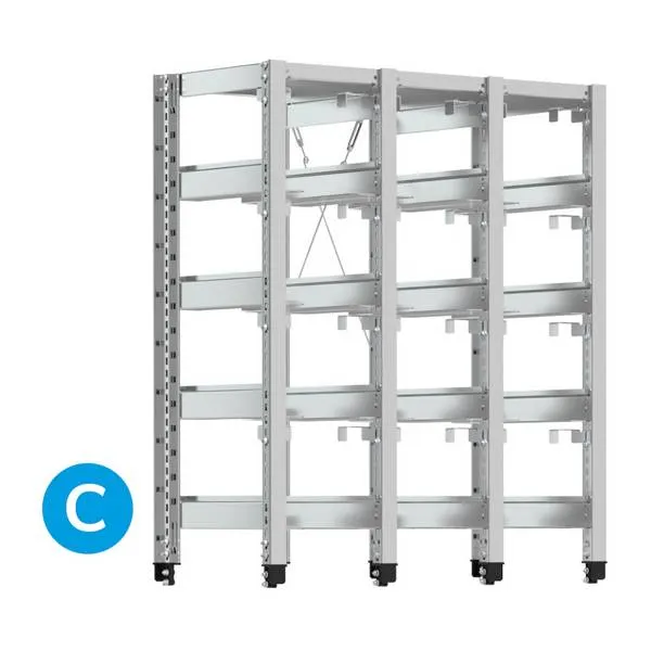 Scaffali ST con contenitori ST0907
