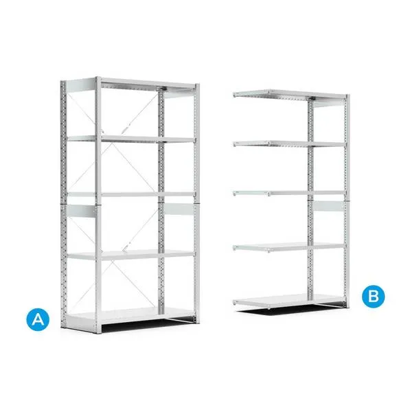 Scaffali ST aggiuntivi con piani ST1010
