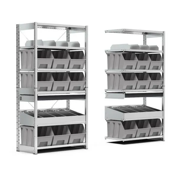 Scaffali ST aggiuntivi con piani ST1023