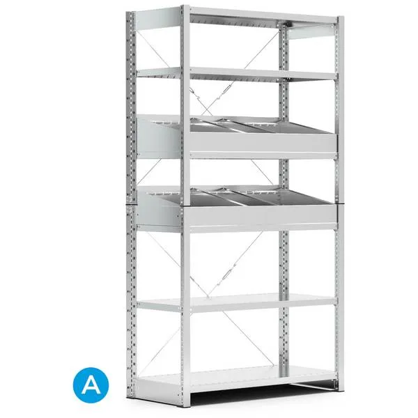 Scaffali ST con piani ST1027