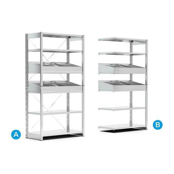 Scaffali ST aggiuntivi con piani ST1032