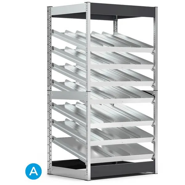 Scaffali ST con piani inclinati ST1036