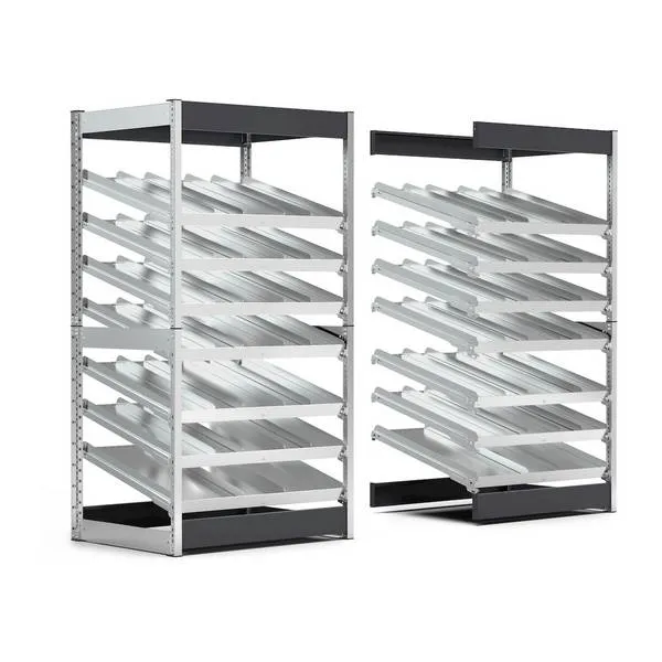 Scaffali ST aggiuntivi con piani inclinati ST1039