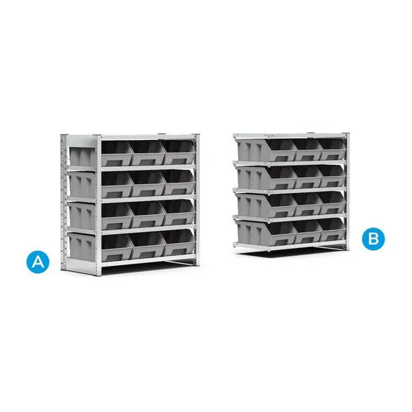 Scaffali ST aggiuntivi con piani ST1046