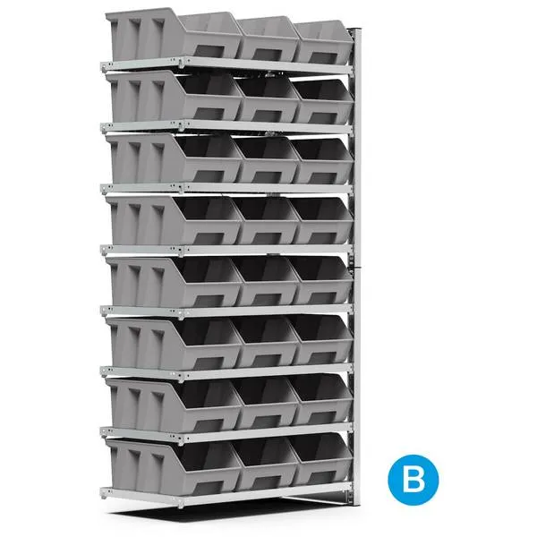 Scaffali ST aggiuntivi con piani ST1050