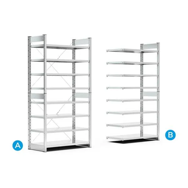 Scaffali ST aggiuntivi con piani ST1052