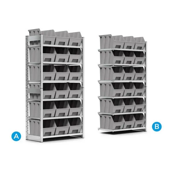 Scaffali ST aggiuntivi con piani ST1054