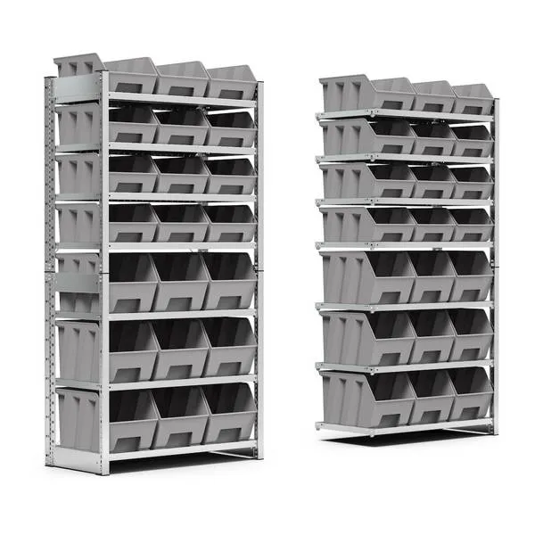 Scaffali ST aggiuntivi con piani ST1058