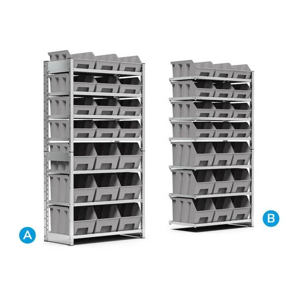 Scaffali ST aggiuntivi con piani ST1058