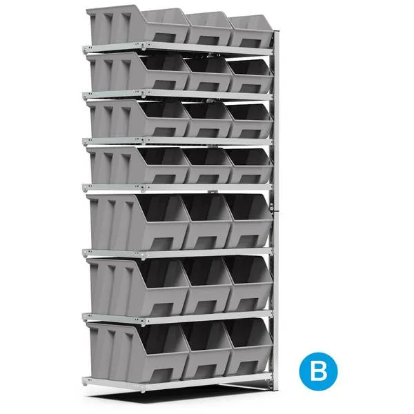 Scaffali ST aggiuntivi con piani ST1058