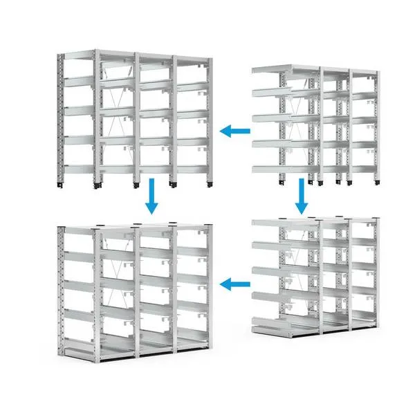 Scaffali ST con contenitori ST1205