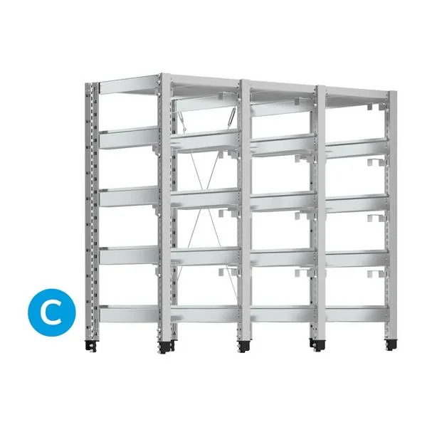 Scaffali ST con contenitori ST1207