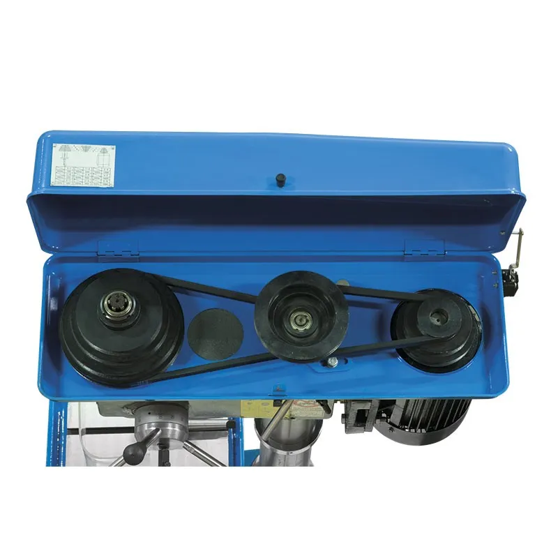 Trapano a colonna con trasmissione a cinghia T032 Fervi