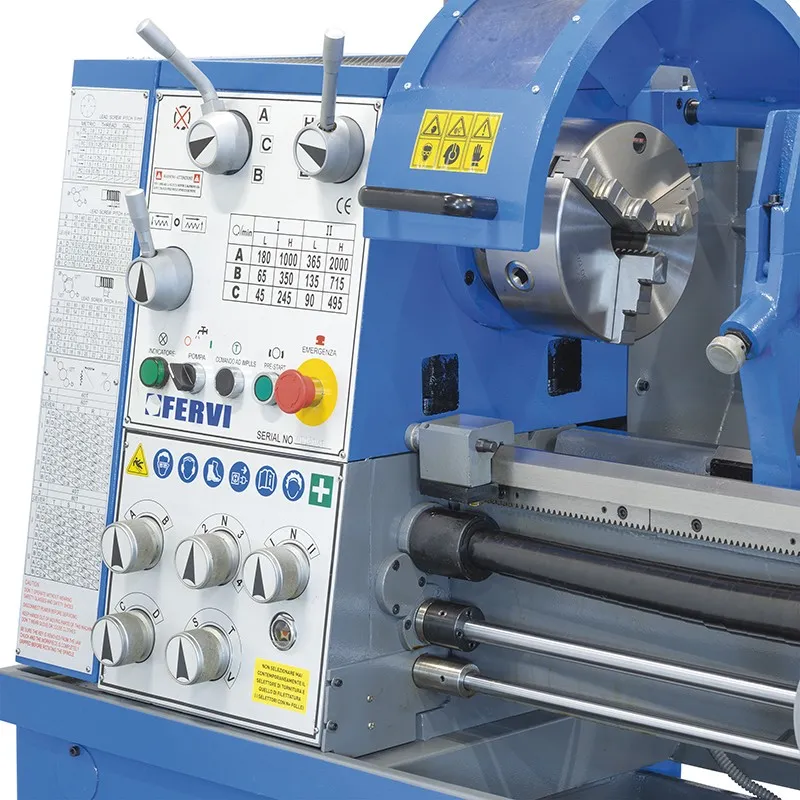Tornio parallelo con visualizzatore T070/400V3A Fervi
