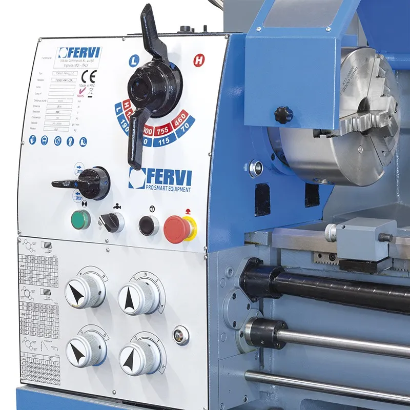 Tornio parallelo con visualizzatore T998/230V3A Fervi