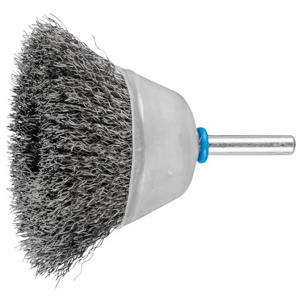 Spazzole a tazza con gambo PFERD TBU INOX