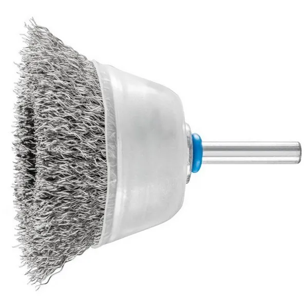 Spazzole a tazza con gambo PFERD TBU INOX