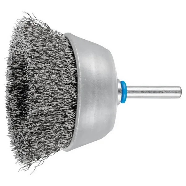 Spazzole a tazza con gambo PFERD TBU INOX