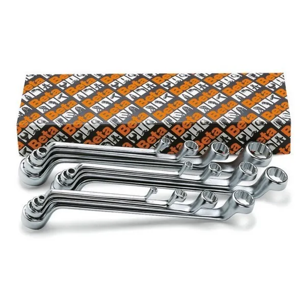 Serie 12 chiavi polig. doppie curve Beta 90/S12