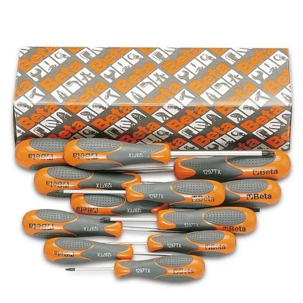 Serie 12 chiavi maschio Torx® 1297TX/S12