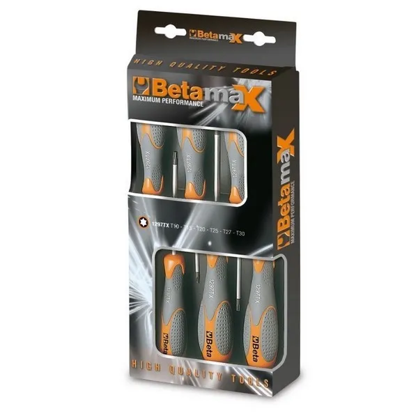 Serie 6 chiavi maschio Torx® 1297TX/D6