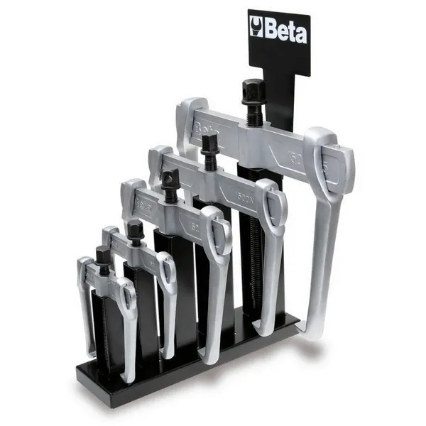 Serie 6 estrattori a 2 griffe scorrevoli 1500N/SP6