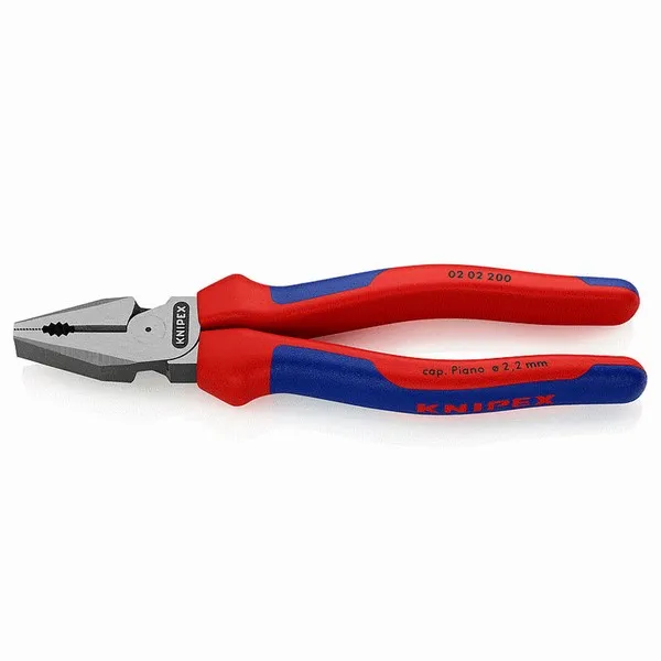 Pinza universale tipo forte nera 200 mm (Blister)