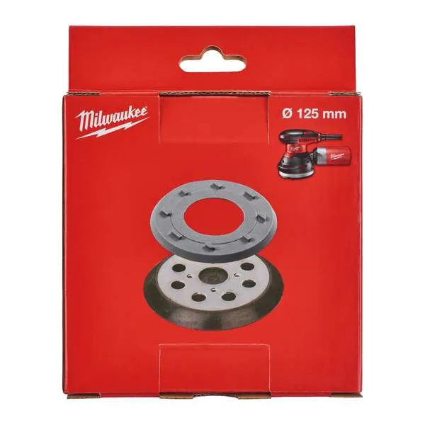 Platorello ricambio Milwaukee ROS 125 E - 8 FORI