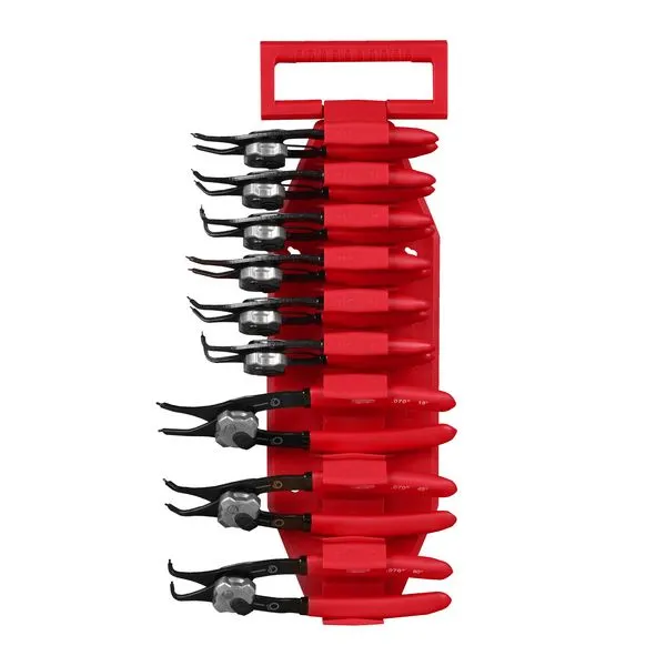 Set 9 Pinze Reversibili Per Anelli Elastici
