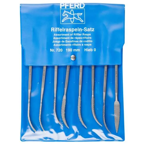 Set di raspe Rifloirs PFERD 720P