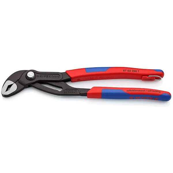Pinza Cobra 250 mm rivestita anticaduta (Blister)