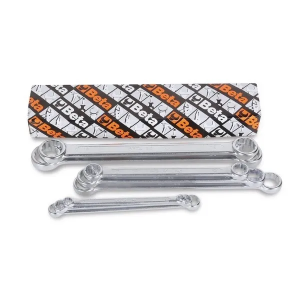 Serie 8 chiavi polig. doppie diritte Beta 95/S8