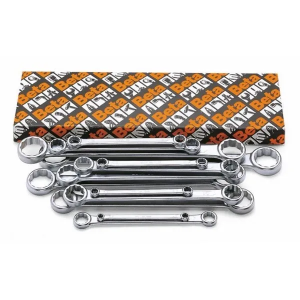 Serie 13 chiavi polig. doppie diritte Beta 95/S13