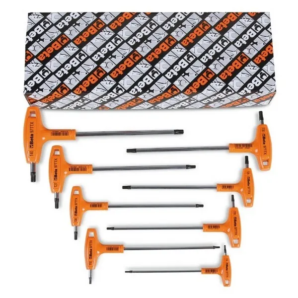 Serie 8 chiavi M pieg. impronta Torx® 97TTX/S8