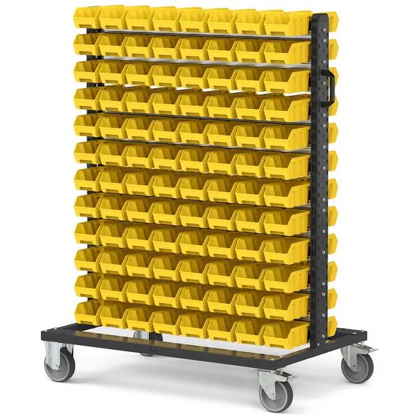 Carrello con Picking Box con ruote BINCART1054