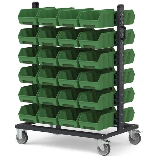 Carrello con Picking Box con ruote BINCART1076