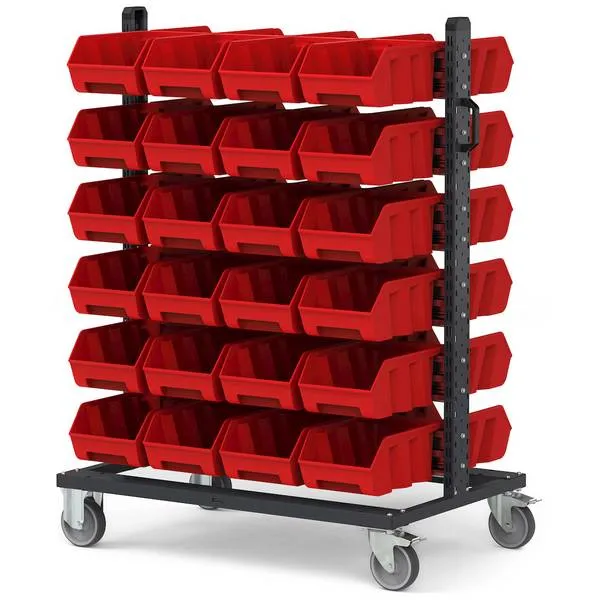 Carrello con Picking Box con ruote BINCART1077