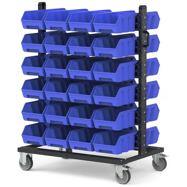 Carrello con Picking Box con ruote BINCART1079