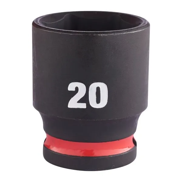 Bussola a macchina da 3/8 20 mm - Corta
