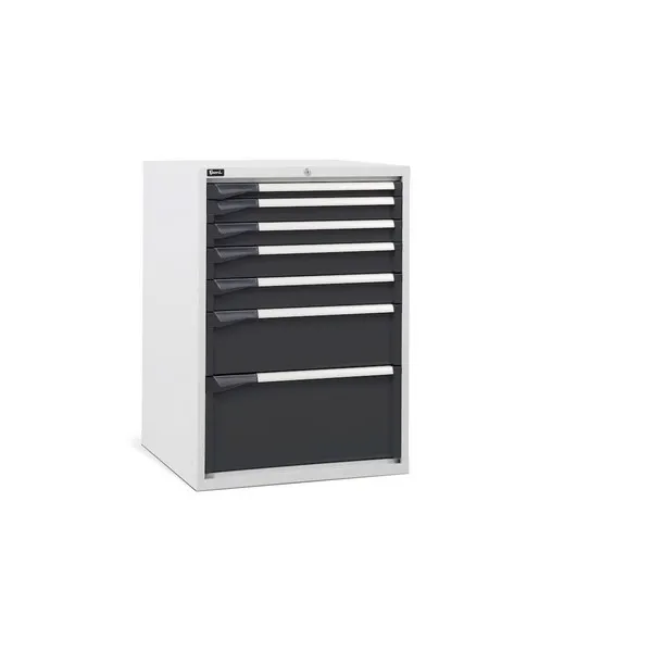Armadio FAMI 7 cass h50x75x100 RAL7035+7016