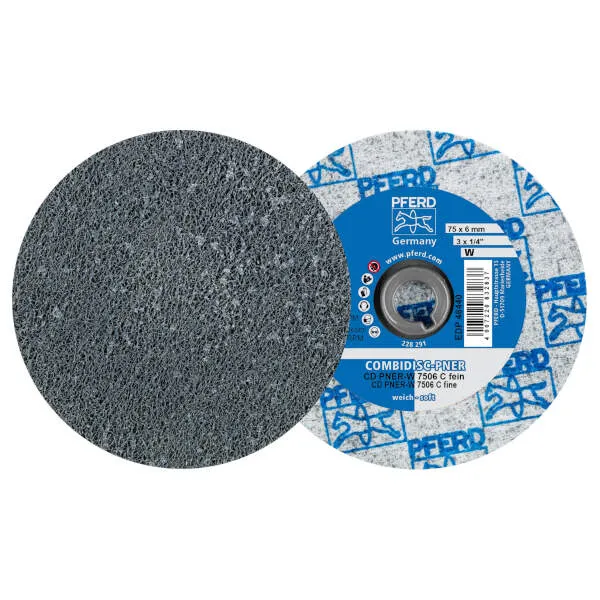 Dischi abrasivi Vlies CD PNER-W 7506 SiC F