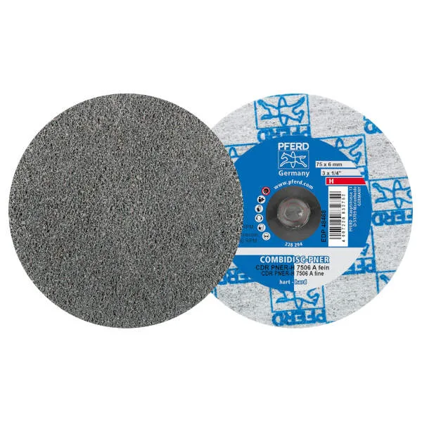 Dischi abrasivi Vlies CDR PNER-H 7506 A F Dischi abrasivi Vlies CDR PNER-H 7506 A F