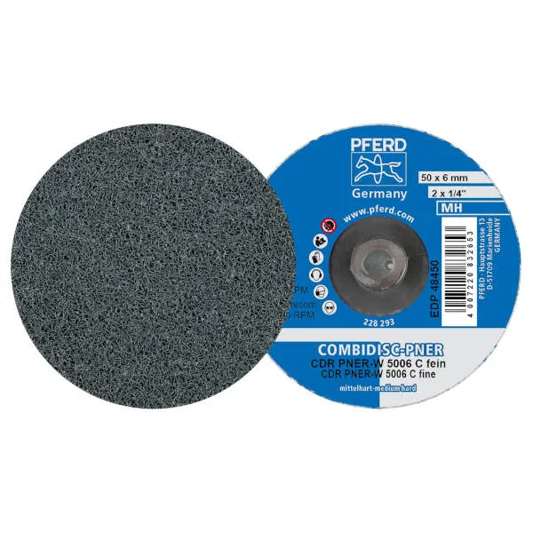 Dischi abrasivi Vlies CDR PNER-MH 5006 SiC F Dischi abrasivi Vlies CDR PNER-MH 5006 SiC F
