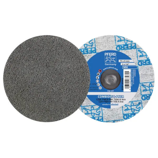 Dischi abrasivi Vlies CDR PNER-MH 7506 A F Dischi abrasivi Vlies CDR PNER-MH 7506 A F