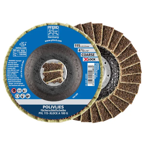 Dischi lamellari PVL 115-X-LOCK A 100 G Dischi lamellari PVL 115-X-LOCK A 100 G