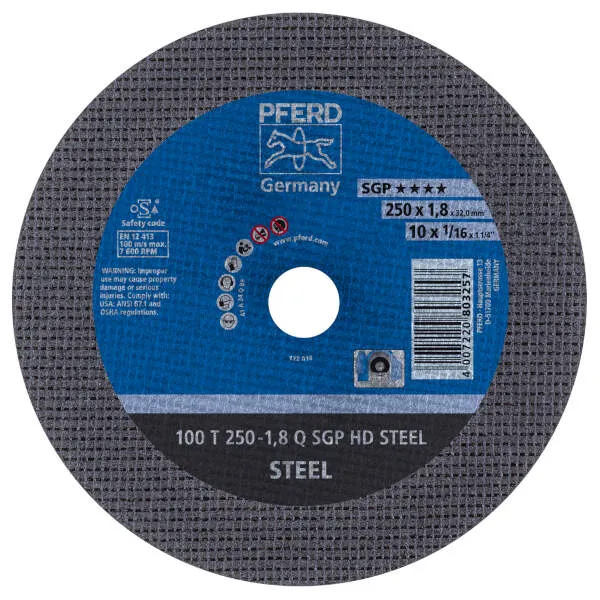 Disco 100 T 250-1,8 Q SGP HD STEEL/32,0